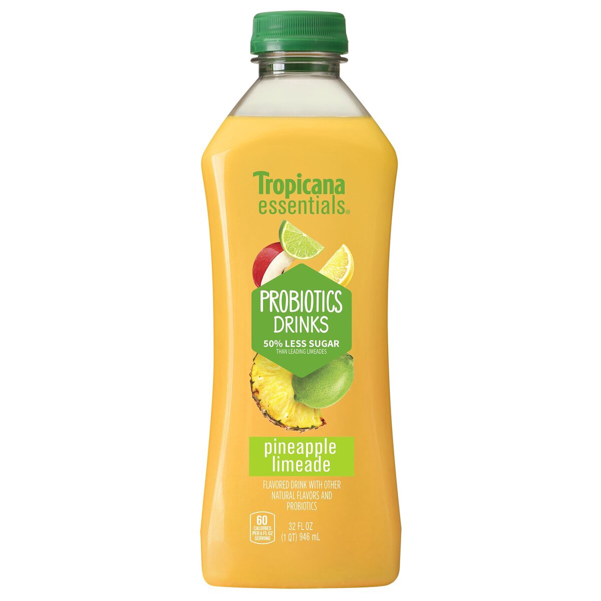 slide 1 of 4, Tropicana Probiotic Drink - 32 oz, 32 oz