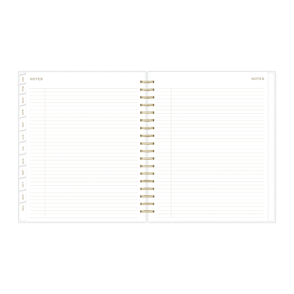 slide 5 of 8, Blue Sky 2025 Day Designer Daily/Monthly Planning Calendar, 8"" X 10"", Soft Blue, January 2025 To December 2025, 1 ct