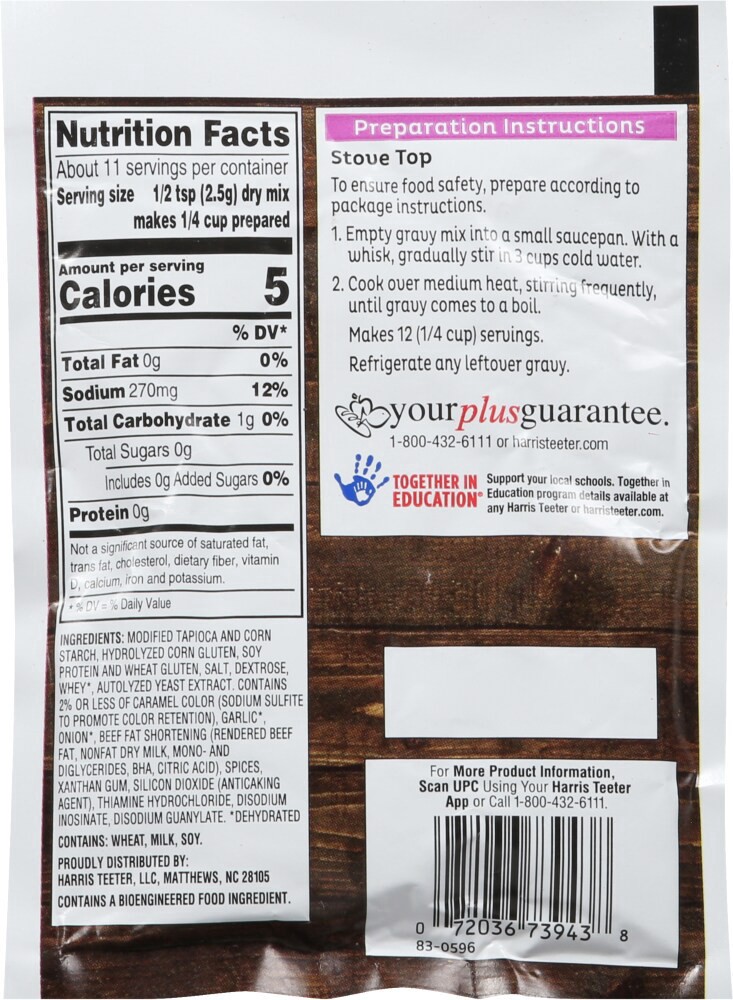 slide 2 of 2, Harris Teeter Au Jus Gravy Mix, 1 oz