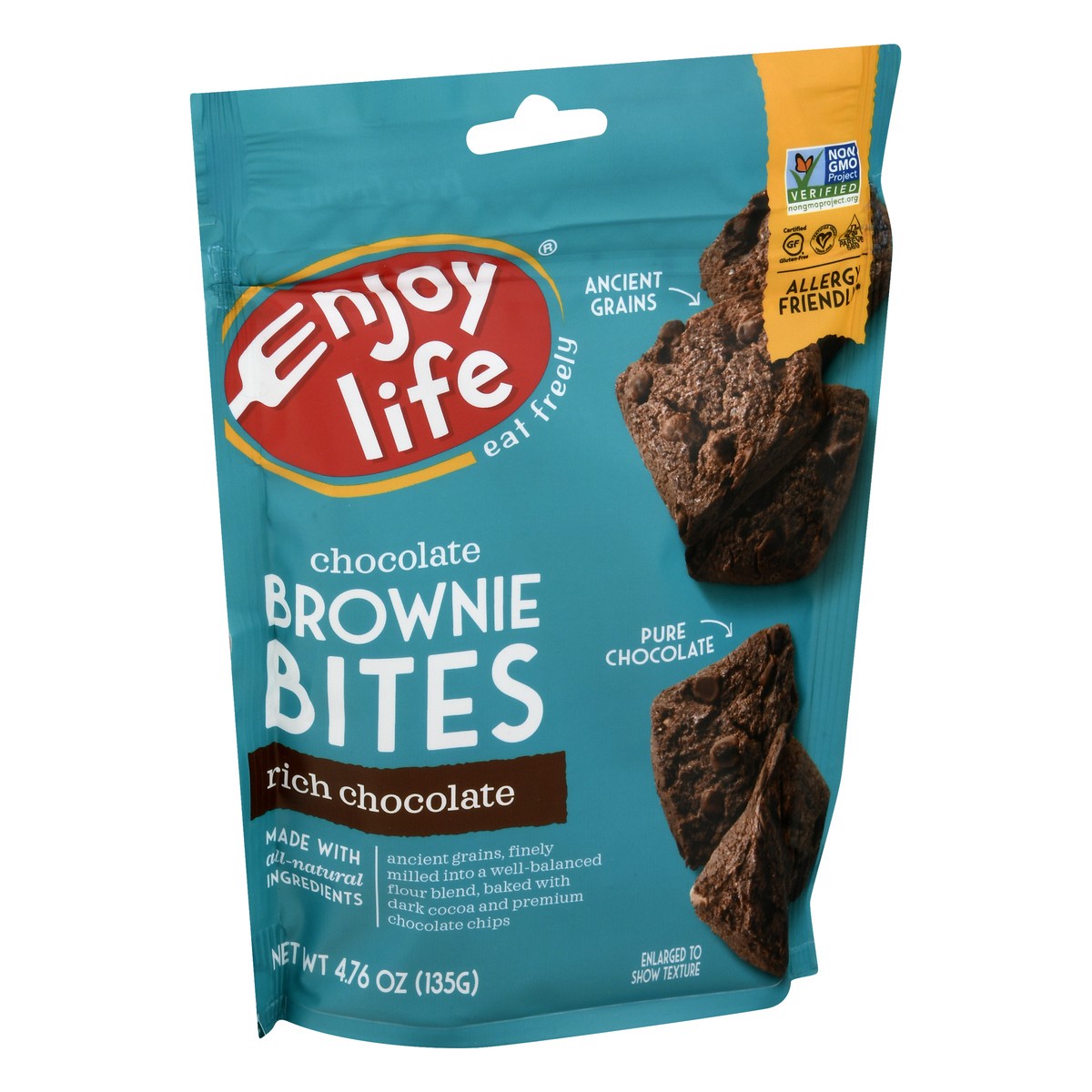 slide 8 of 9, Enjoy Life Brownie Bites, 1 ct