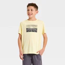 Boys' Active Gaphic T-Shirt - All In Motion™ Yellow XL