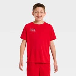 Boys' Active Graphic T-Shirt - All In Motion™ Red L