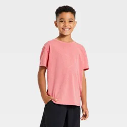Boys' Short Sleeve Active T-Shirt - All In Motion™ Red S