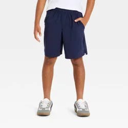 Boys' Active Woven Shorts - All In Motion™ Dark Blue S