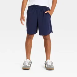Boys' Active Woven Shorts - All In Motion™ Dark Blue M