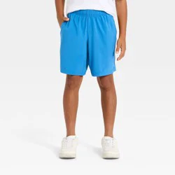 Boys' Active Woven Shorts - All In Motion™ Blue XS