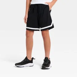 Boys' 'At the Knee' Court Active Shorts - All In Motion™ Black XL