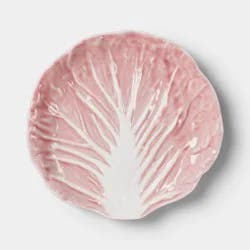 8.75" Stoneware Radicchio Salad Plate Pink - Threshold™