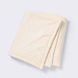 Micromink Shearling Blanket - Cream - Cloud Island™