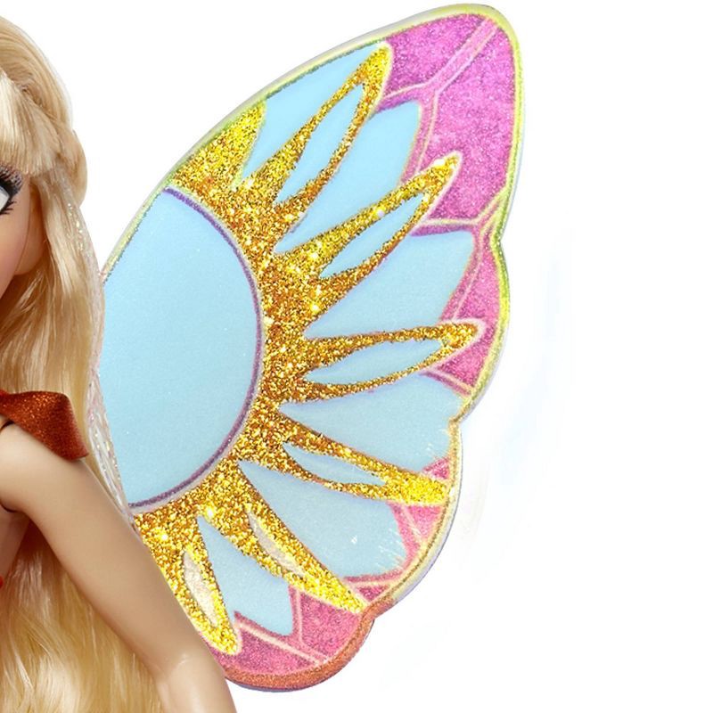 slide 6 of 10, Winx Club Stella Fairy 10.5" Fashion Doll with Glitter Outfit and Removable Wings, 1 ct