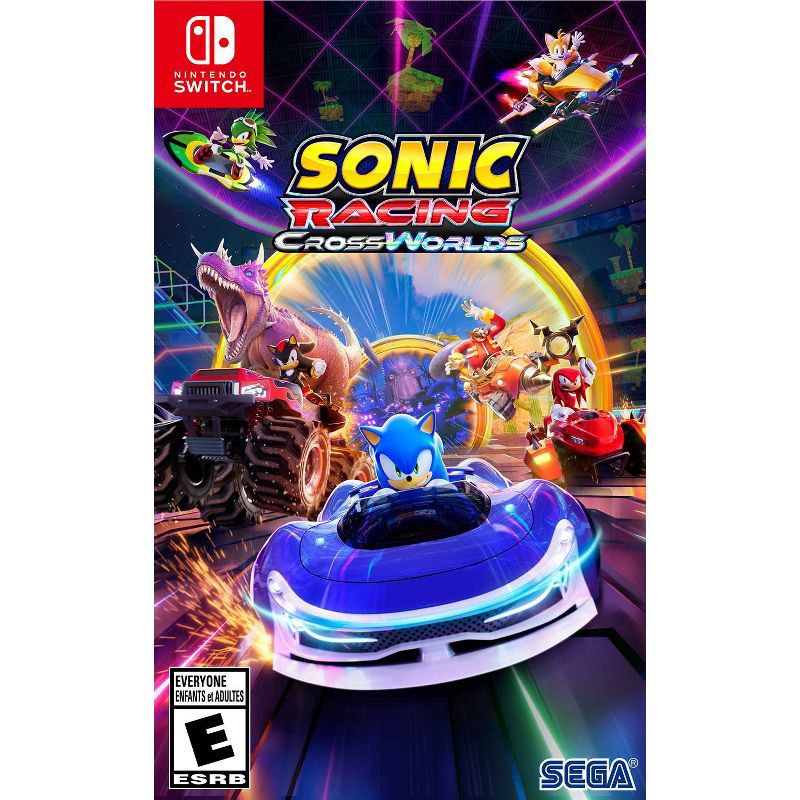 slide 1 of 9, Sonic Racing: CrossWorlds Launch Edition - Nintendo Switch, 1 ct
