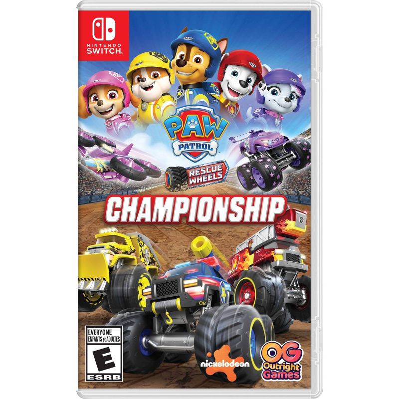slide 1 of 10, PAW Patrol Rescue Wheels: Championship - Nintendo Switch, 1 ct