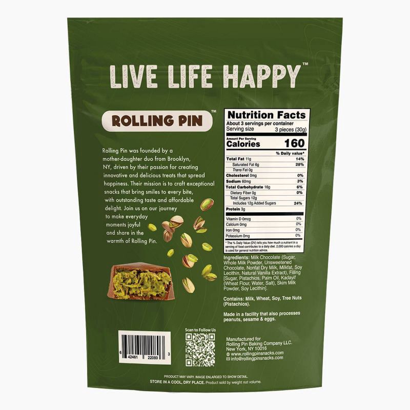 slide 2 of 3, Rolling Pin Dubai Chocolates - 3.53oz, 3.53 oz