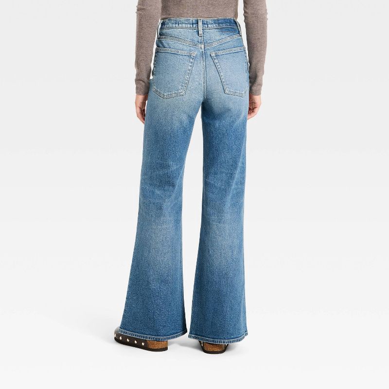 slide 2 of 5, Women's Highest-Rise 70's Flare Jeans - Universal Thread™ Medium Wash 16, 1 ct