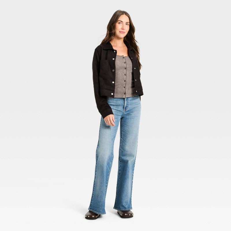 slide 3 of 5, Women's Highest-Rise 70's Flare Jeans - Universal Thread™ Medium Wash 16, 1 ct