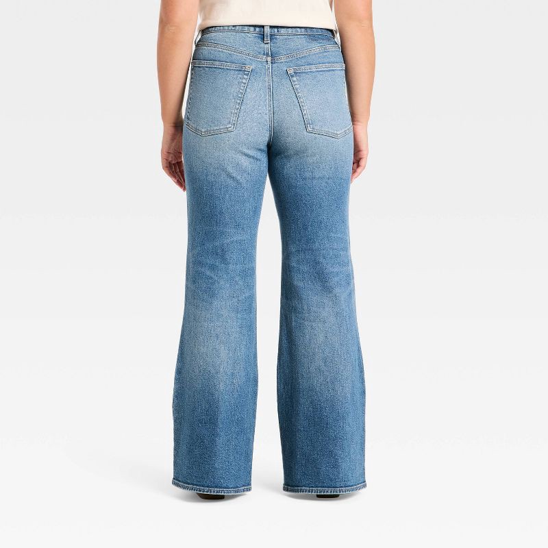 slide 5 of 5, Women's Highest-Rise 70's Flare Jeans - Universal Thread™ Medium Wash 16, 1 ct