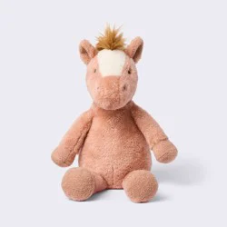 Horse Plush Stuffed Animal - Brown - Cloud Island™