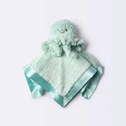 Plush Security Blanket - Jelly Fish - Cloud Island™: Recycled Polyester, 14" x 14", Animal Pattern