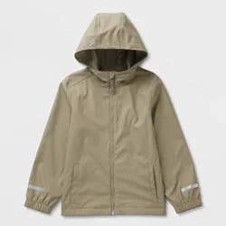 Kids' Rain Jacket - Cat & Jack™ Olive Green L