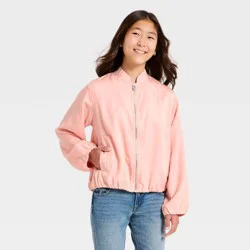 Girls' Bubble Blouson Jacket - art class™ Pink XS