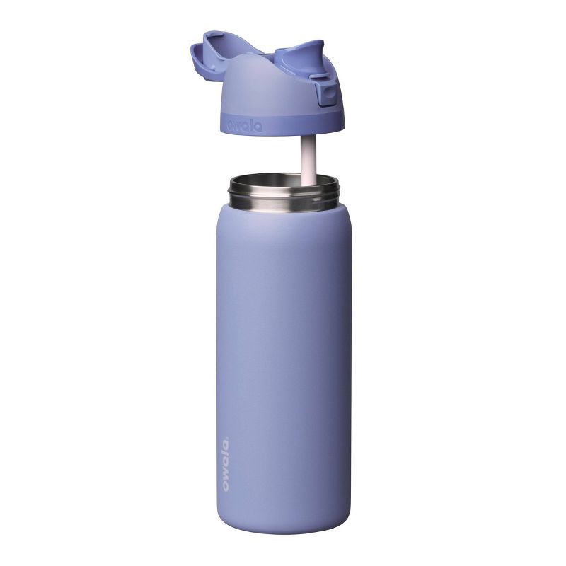 slide 2 of 5, Owala 32oz FreeSip Stainless Steel Water Bottle - Out of the Blue, 32 oz