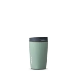 Owala 12oz Stainless Steel SmoothSip Slider Ceramic Lined Travel Mug - Misty Meadows