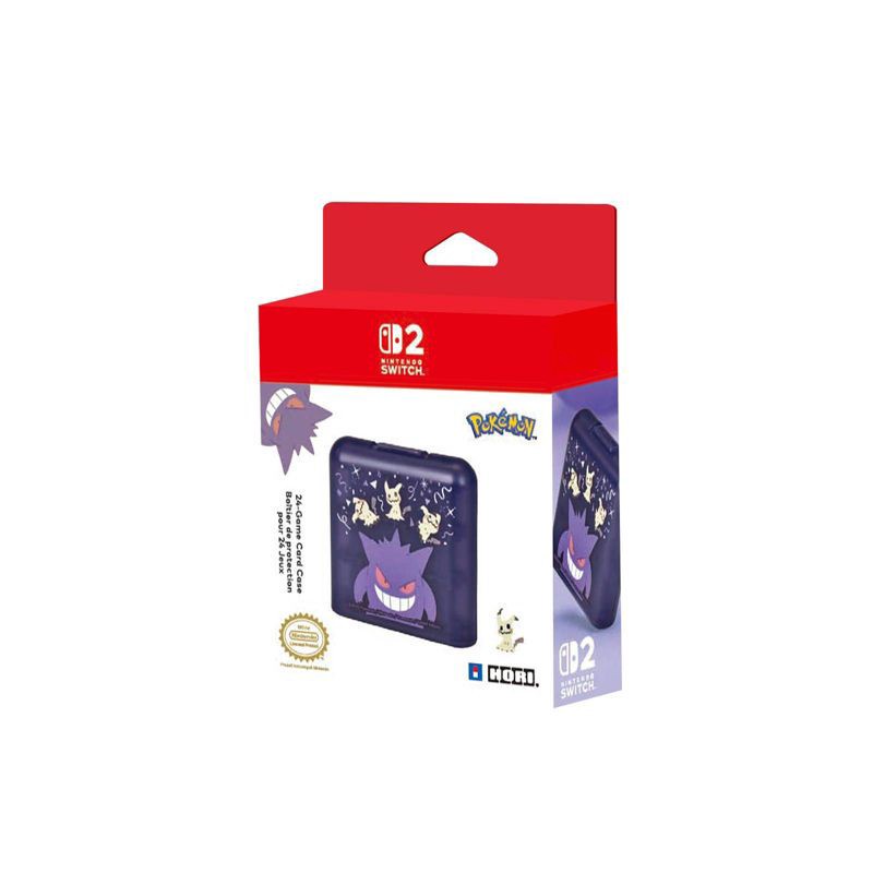 slide 3 of 3, Hori Gengar & Mimikyu 24 Game Card Case, 1 ct