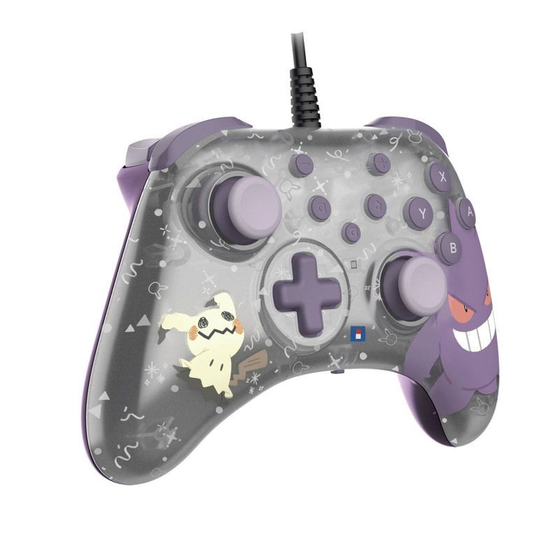 slide 2 of 5, Hori Horipad Turbo Gengar & Mimikyu Gaming Controller, 1 ct