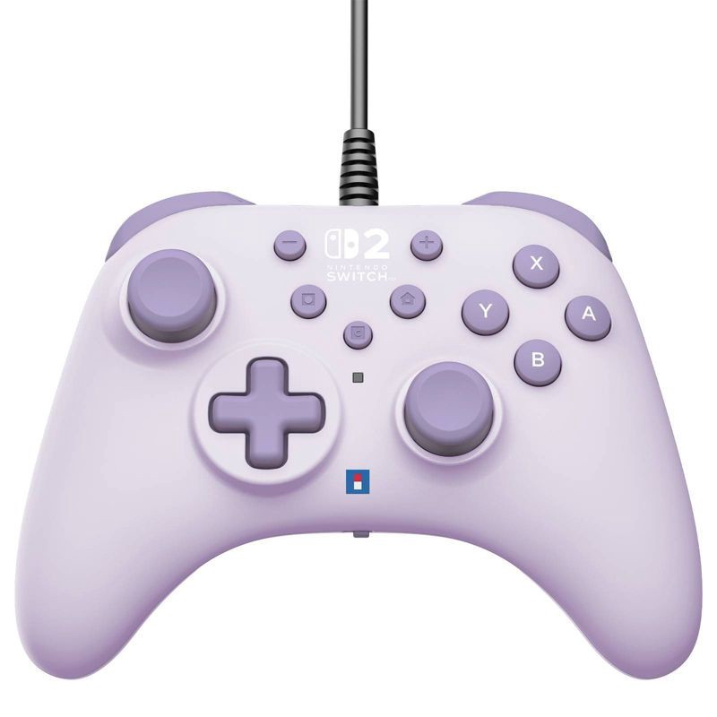 slide 1 of 3, Hori Horipad Turbo Gaming Controller for Nintendo Switch 2 - Cozy Lavender, 1 ct