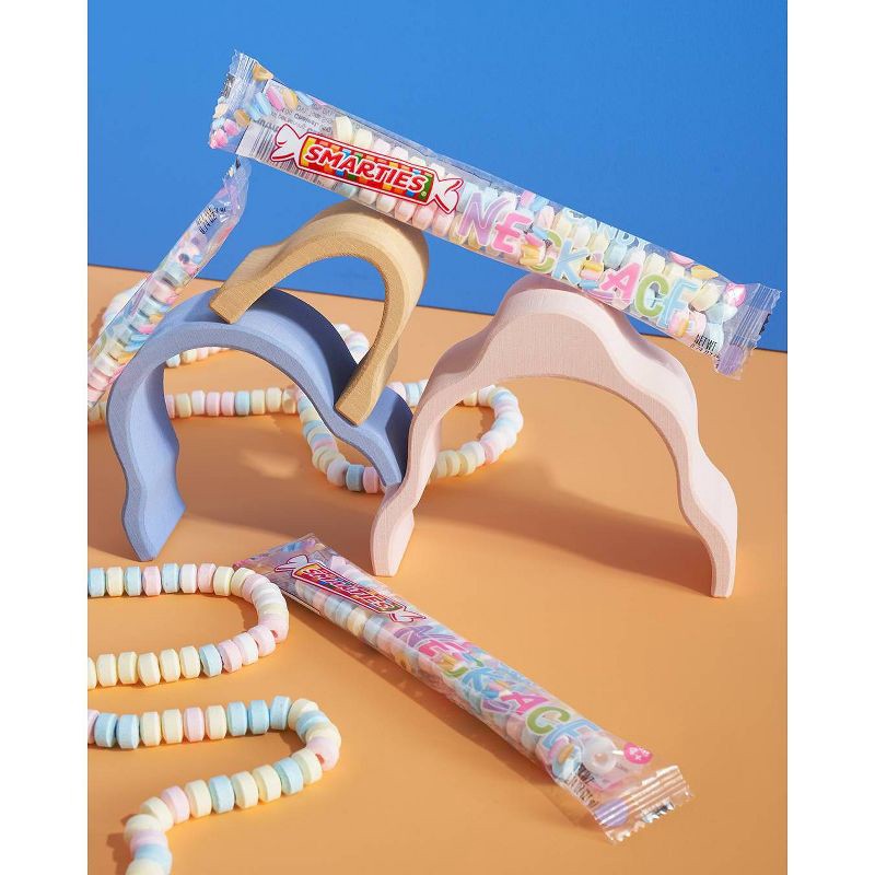 slide 2 of 4, Smarties Valentine Classroom Exchange Candy Necklace Box - 0.74oz/24ct, 0.74 oz, 24 ct