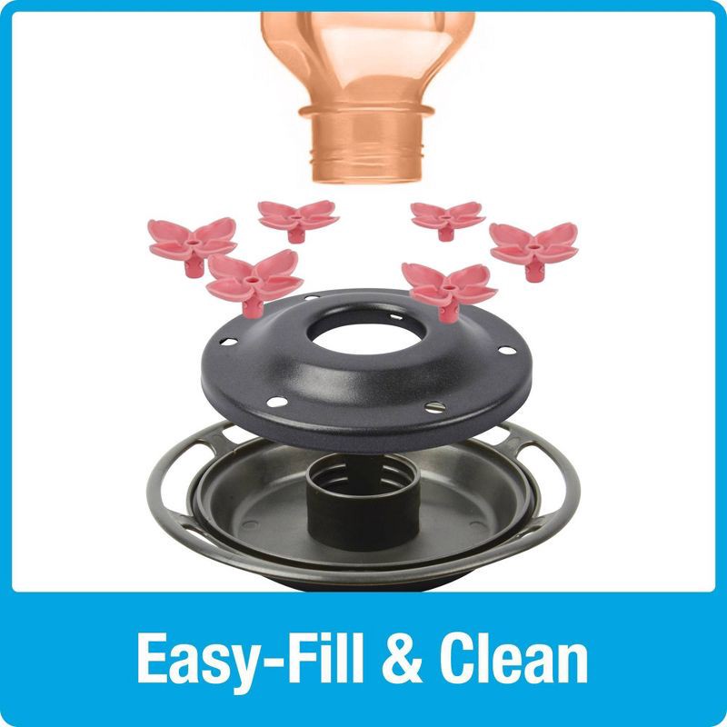 slide 3 of 5, Nature's Way Bird Products Antique Hummingbird Feeder Ombre 23 oz, 23 oz