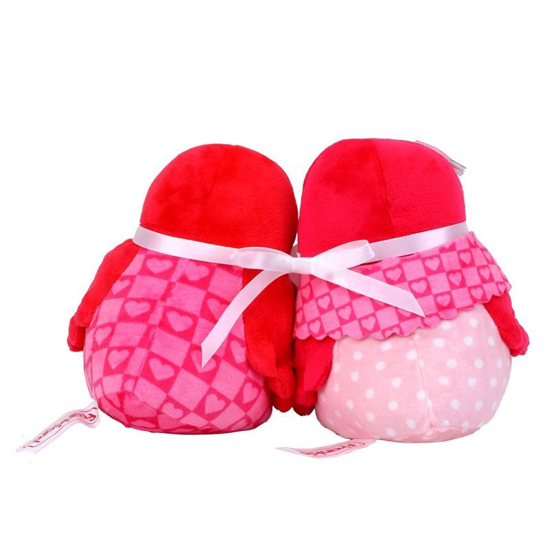 slide 3 of 6, Frankford Love Birds Date Night Plush with Gummy Hearts Valentine Candy - 1oz, 1 oz