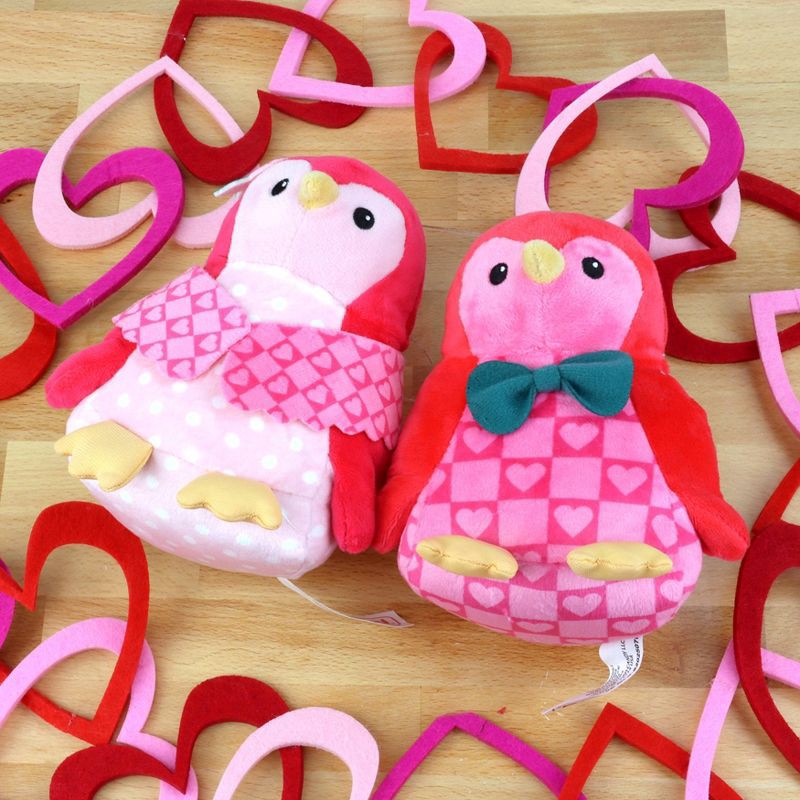 slide 6 of 6, Frankford Love Birds Date Night Plush with Gummy Hearts Valentine Candy - 1oz, 1 oz