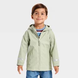 Toddler Boys' Rain Jacket - Cat & Jack™ Olive Green 3T
