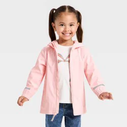 Toddler Girls' Rain Jacket - Cat & Jack™ Light Pink 18M