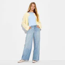 Women's Low-Rise Baggy Jeans - Wild Fable™ Blue Denim 14