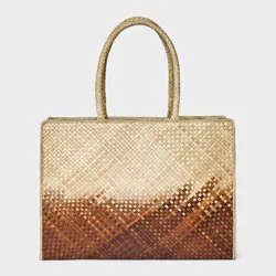 Straw Weave XL Tote Bag - Shade & Shore™ Multi