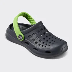 Joybees Toddler Harper Sandals - Lime Green/Charcoal Gray 6-7