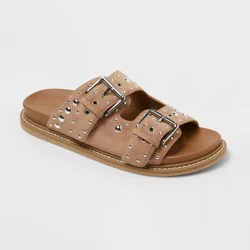 Women's Hayes Sandals with Memory Foam Insole - Universal Thread™ Beige 11