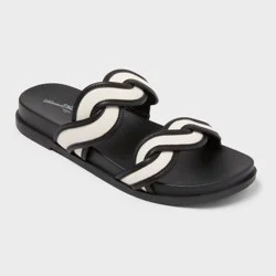 Women's Eloise Sandals with Memory Foam Insole - Universal Thread™ Black 10