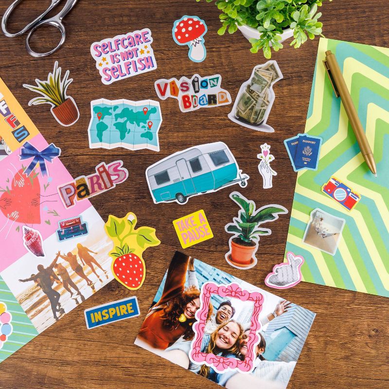 slide 4 of 4, Pulsar Eco Products Paper Cut Outs Funky, 1 ct