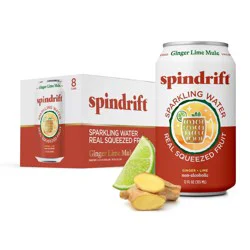 Spindrift Ginger Lime Mule Sparkling Water - 8pk/12 fl oz
