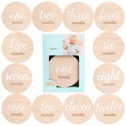 Pearhead Baby Monthly Milestone Photo Cards - 6pc