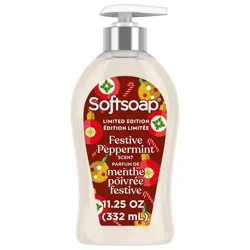 Softsoap Holiday Seasonal Hand Soap - Peppermint - 11.25oz