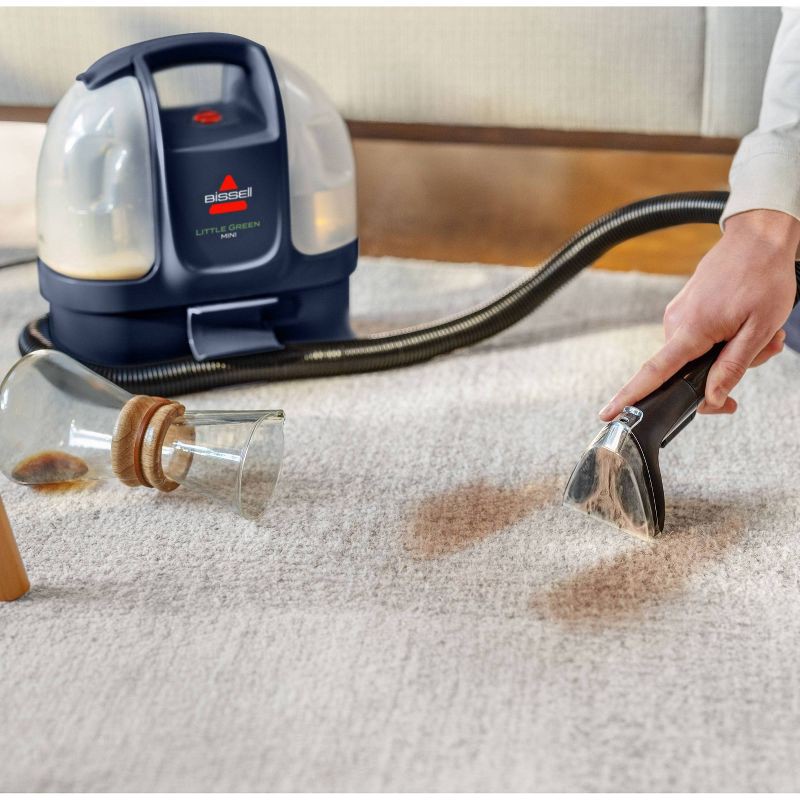 slide 2 of 5, BISSELL Little Green Mini Corded Portable Carpet Cleaner 4064T - 4" Cleaning Path Dark Blue, 1 ct