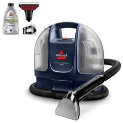 BISSELL Little Green Mini Corded Portable Carpet Cleaner 4064T - 4" Cleaning Path Dark Blue