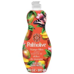 Palmolive Mango Ultra Spring Summer Dish Soaps Liquid - 20oz: Removes Grease, Multi-Surface, Plastic Bottle