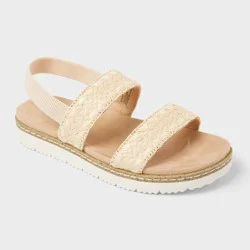 Kids' Kailan Footbed Sandals - Cat & Jack™ Tan 5