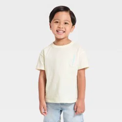 Toddler Boys' Music Festival Oversized T-Shirt - Cat & Jack™ Cream 3T