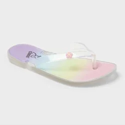 Kids' Tina Jelly Flip Sandals - art class™ Multicolor 1